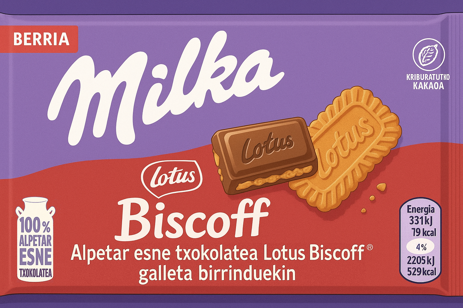 Lotus galletagaz Milka